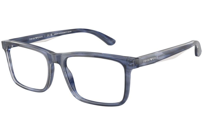 Brillen Emporio Armani EA3227 6054 Rechteck Blau