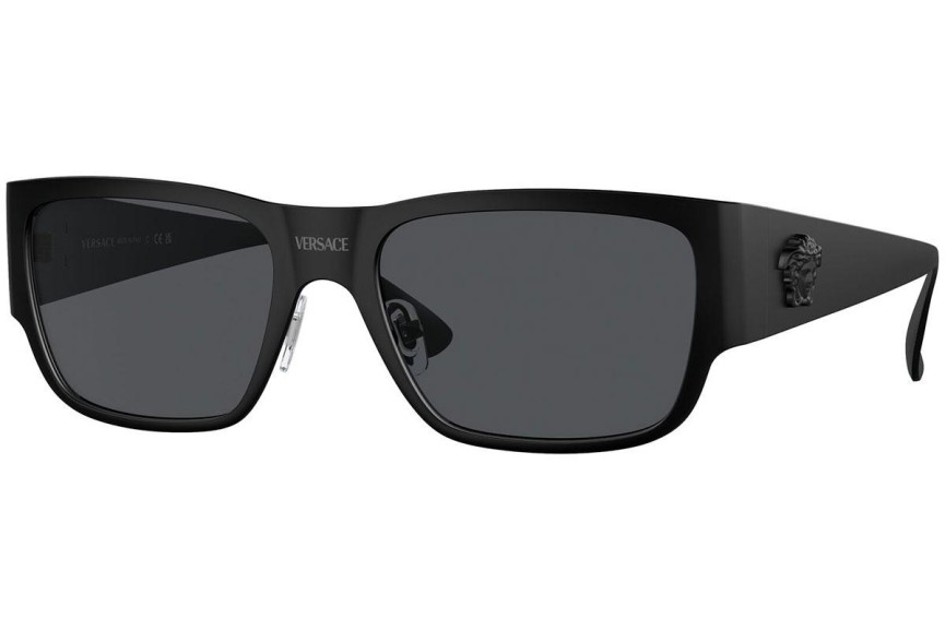 Sonnenbrille Versace VE2262 126187 Quadratisch Schwarz