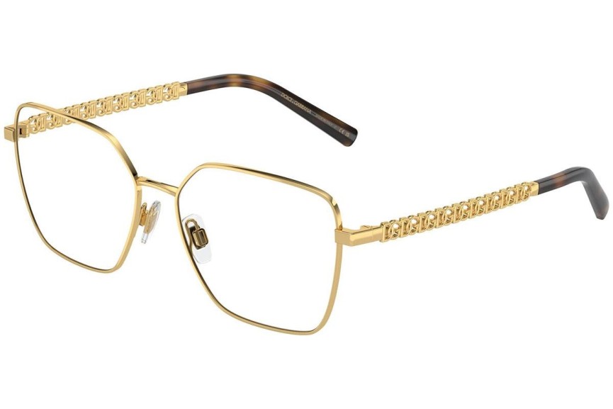 Glasses Dolce & Gabbana DG1351 02 Quadratisch Gold