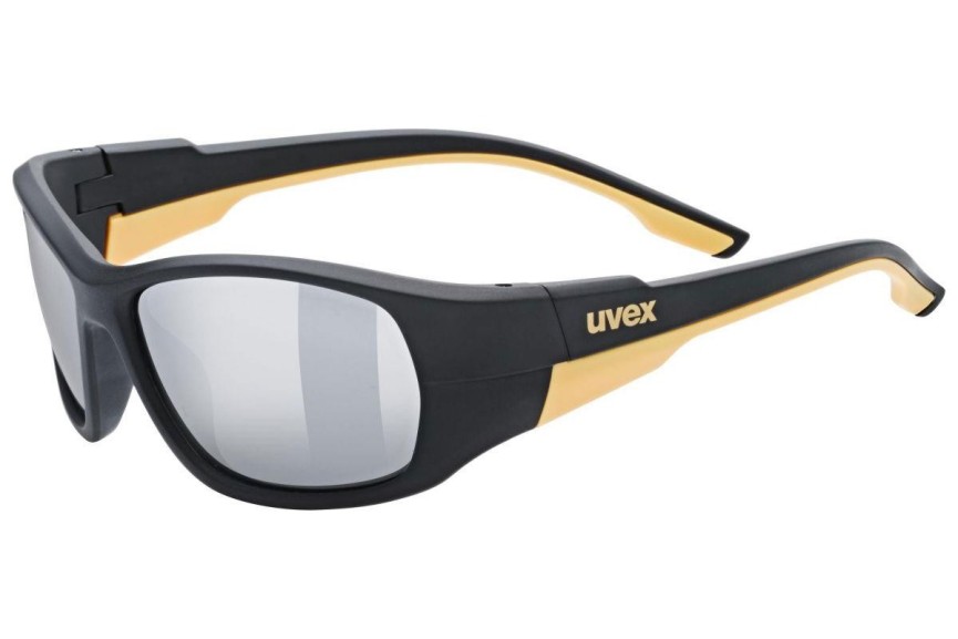 Sonnenbrille uvex sportstyle 514 2216 Quadratisch Schwarz