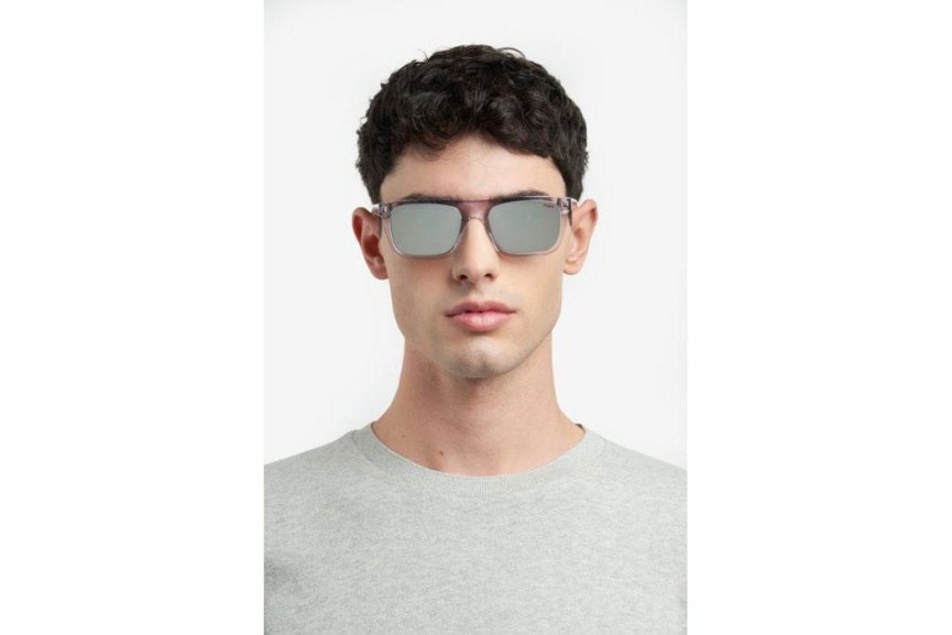 Sonnenbrille HUGO HG1297/S MNG/T4 Flat Top Kristall