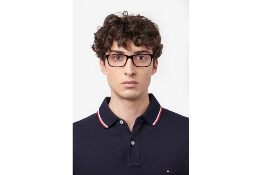 Glasses Tommy Hilfiger TH2076 086 Rechteck Havanna