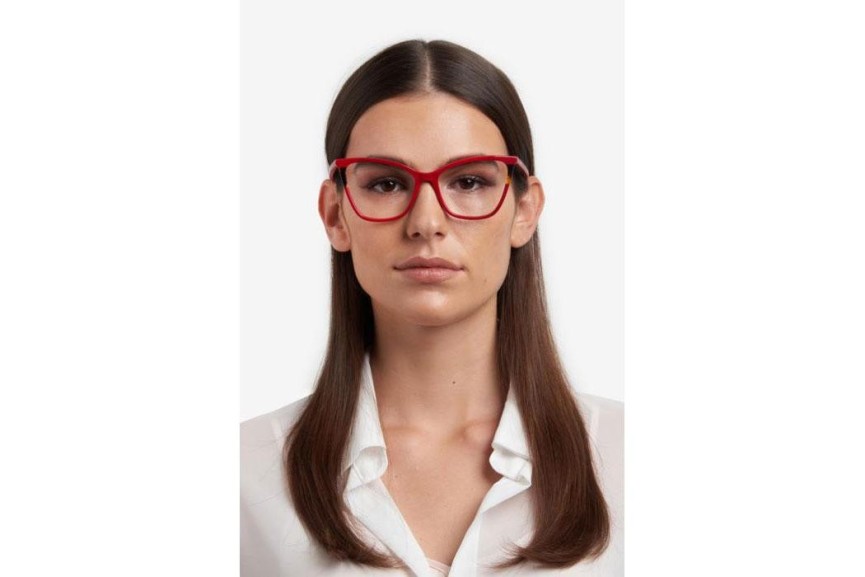 Glasses Missoni MIS0177 0UC Rechteck Rot