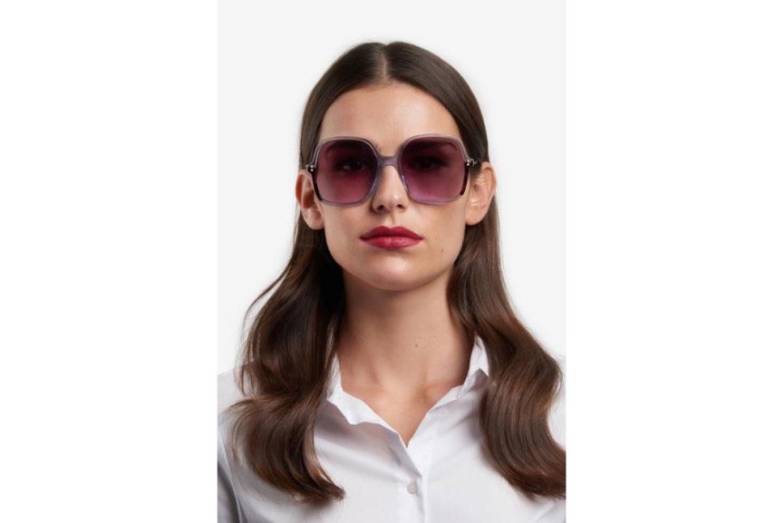 Sunglasses Carolina Herrera HER0244/S MVU/QR Quadratisch Blau