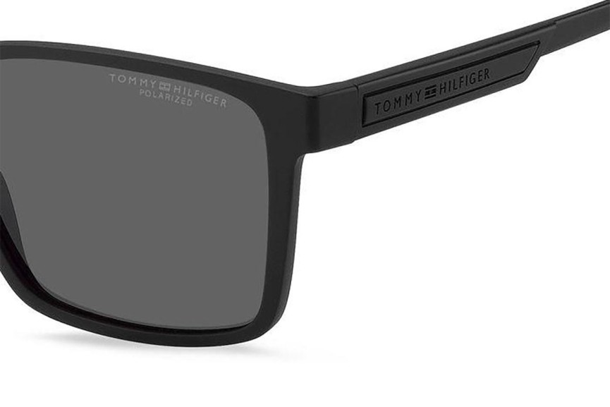 Sonnenbrille Tommy Hilfiger TH2088/S 003/M9 Polarized Rechteck Schwarz