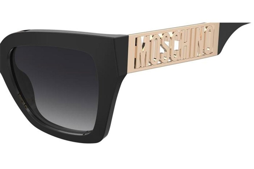 Sunglasses Moschino MOS161/S 807/9O Rechteck Schwarz