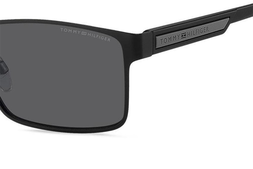 Sunglasses Tommy Hilfiger TH2087/S 003/IR Rechteck Schwarz