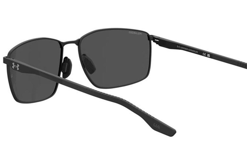 Sunglasses Under Armour UAFOCUSED/G 003/M9 Polarized Rechteck Schwarz