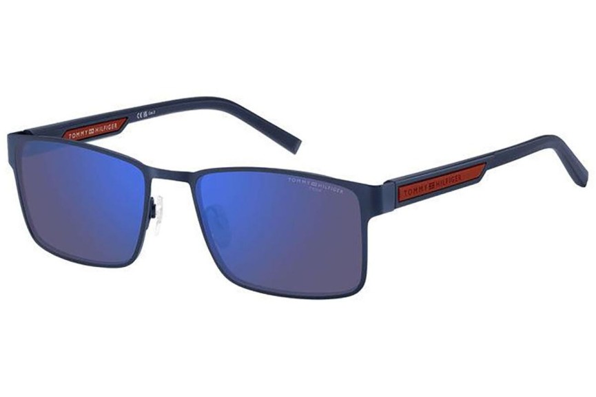 Sonnenbrille Tommy Hilfiger TH2087/S FLL/VI Rechteck Blau