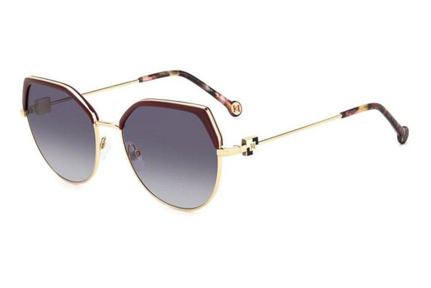 Sunglasses Carolina Herrera HER0238/S 6K3/9O Rund Gold