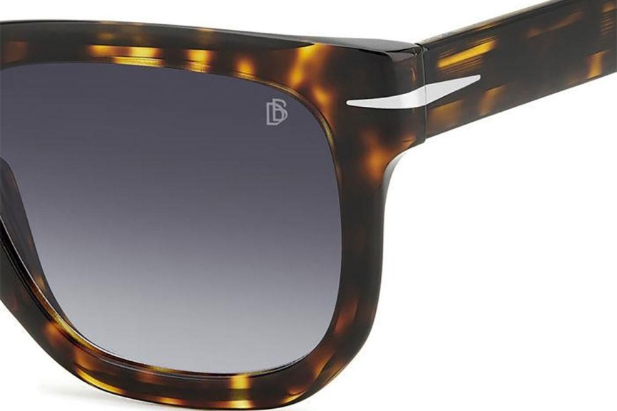 Sonnenbrille David Beckham DB7118/S 086/9O Rechteck Havanna