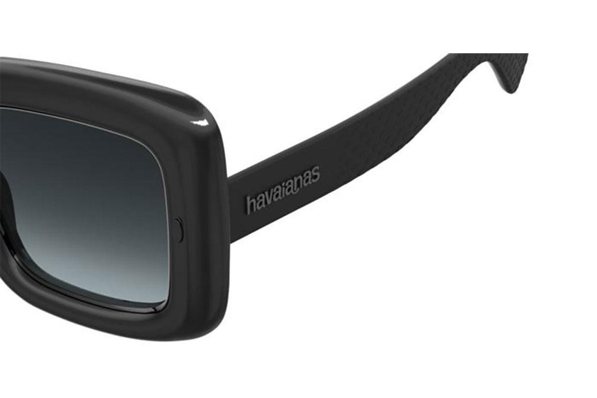 Sonnenbrille Havaianas LAGOINHA 807/9O Rechteck Schwarz