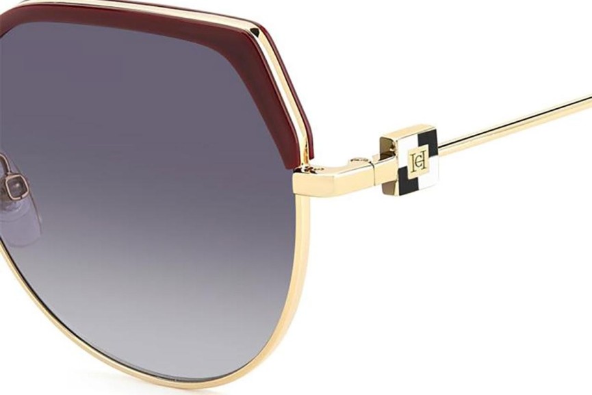 Sonnenbrille Carolina Herrera HER0238/S 6K3/9O Rund Gold