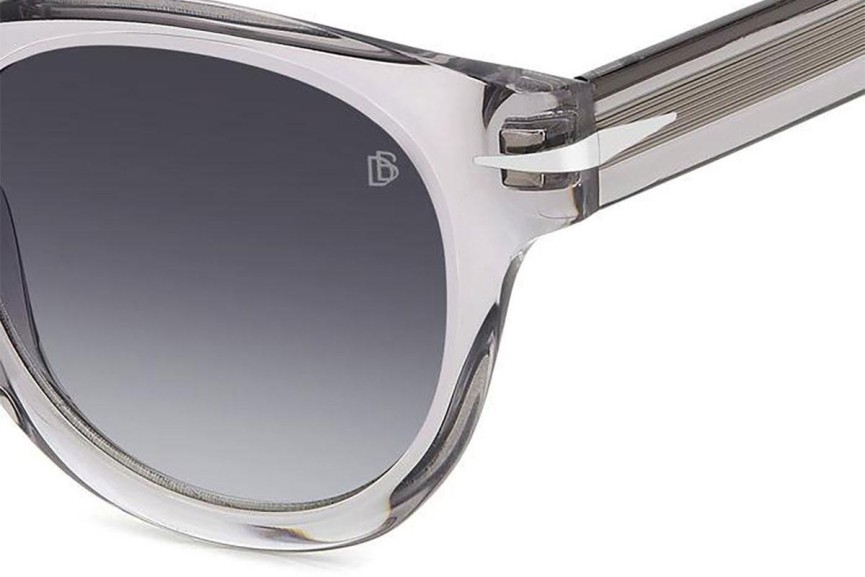 Sunglasses David Beckham DB7041/SFLAT KB7/9O Rund Grau