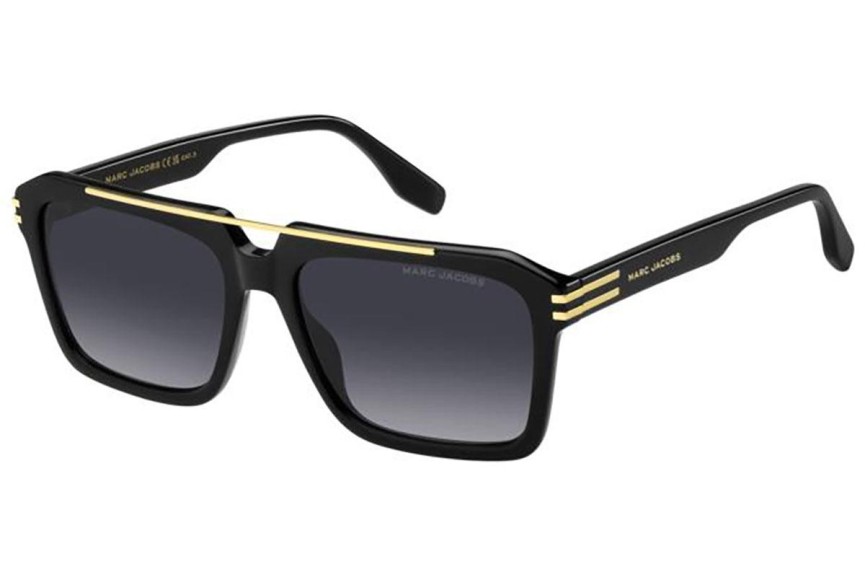 Sonnenbrille Marc Jacobs MARC752/S 807/9O Rechteck Schwarz