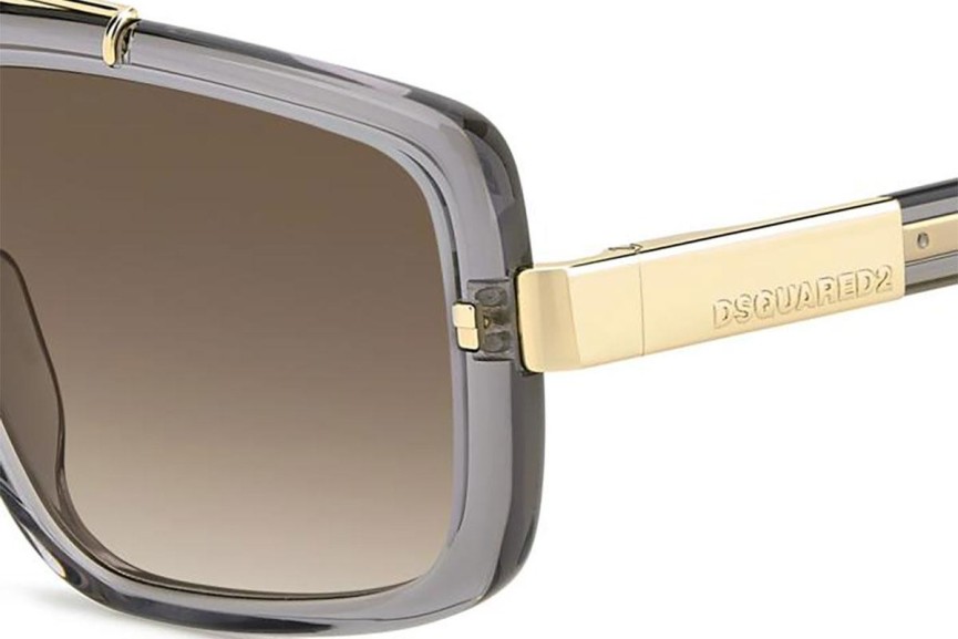 Sunglasses Dsquared2 D20120/S KB7/HA Rechteck Grau