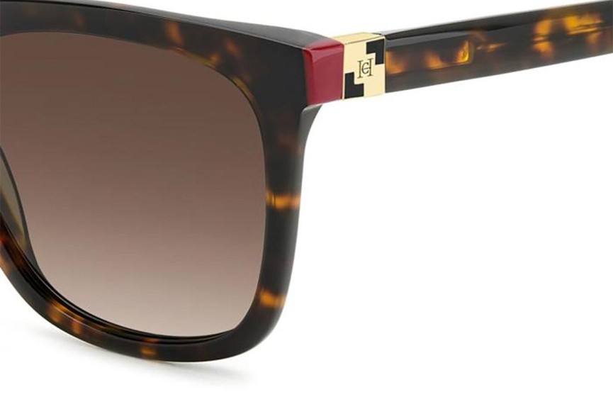 Sunglasses Carolina Herrera HER0236/S O63/HA Quadratisch Havanna