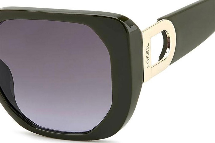 Sonnenbrille Fossil FOS2136/S 4C3/9O Rechteck Grün