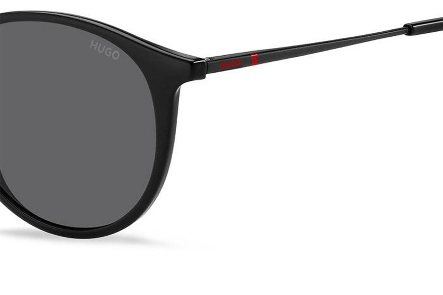 Sonnenbrille HUGO HG1286/S OIT/IR Rund Schwarz