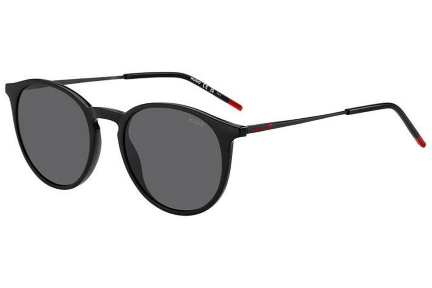 Sonnenbrille HUGO HG1286/S OIT/IR Rund Schwarz