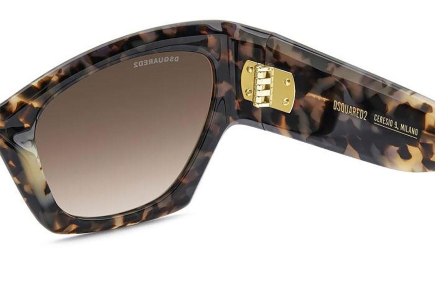 Sunglasses Dsquared2 D20132/S ACI/HA Cat Eye Havanna