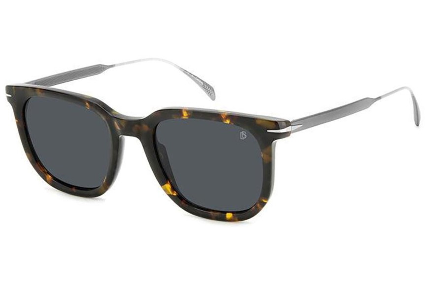 Sunglasses David Beckham DB7119/S 4HU/IR Rechteck Havanna