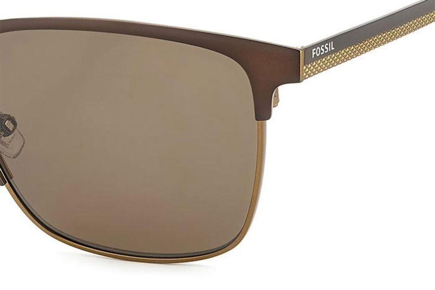 Sunglasses Fossil FOS2142/G/S 09Q/70 Rechteck Braun