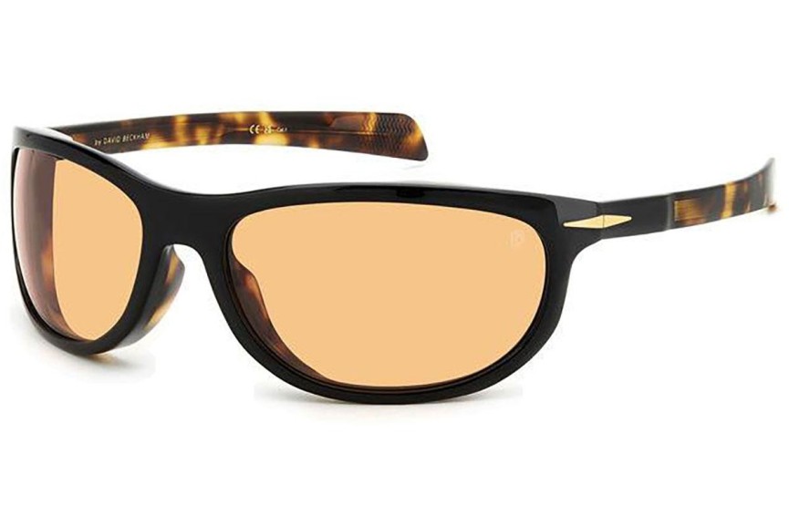 Sonnenbrille David Beckham DB7117/S WR7/W7 Rechteck Schwarz