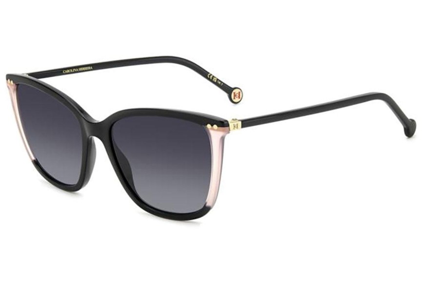 Sonnenbrille Carolina Herrera HER0245/S 3H2/9O Quadratisch Schwarz