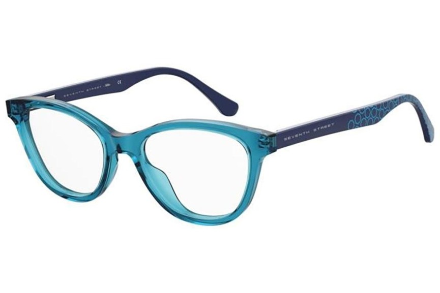 Glasses Seventh Street S337 MVU Cat Eye Blau