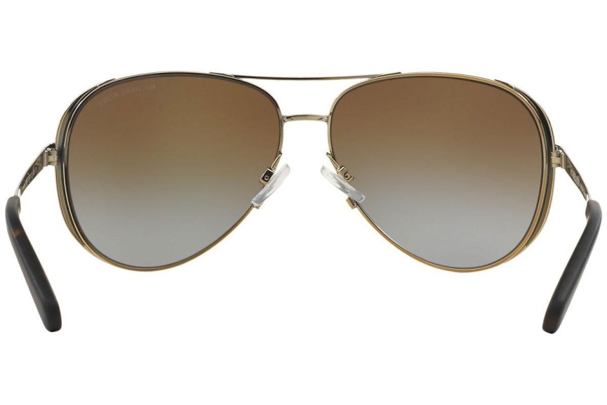 Sonnenbrille Michael Kors Chelsea MK5004 1014T5 Polarized Pilot Gold