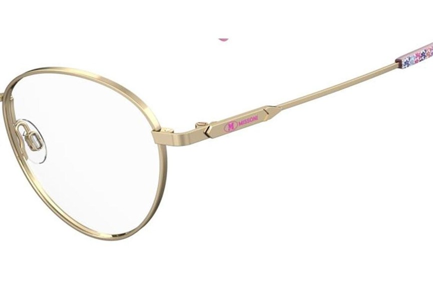 Glasses M Missoni MMI0184 J5G Rund Gold