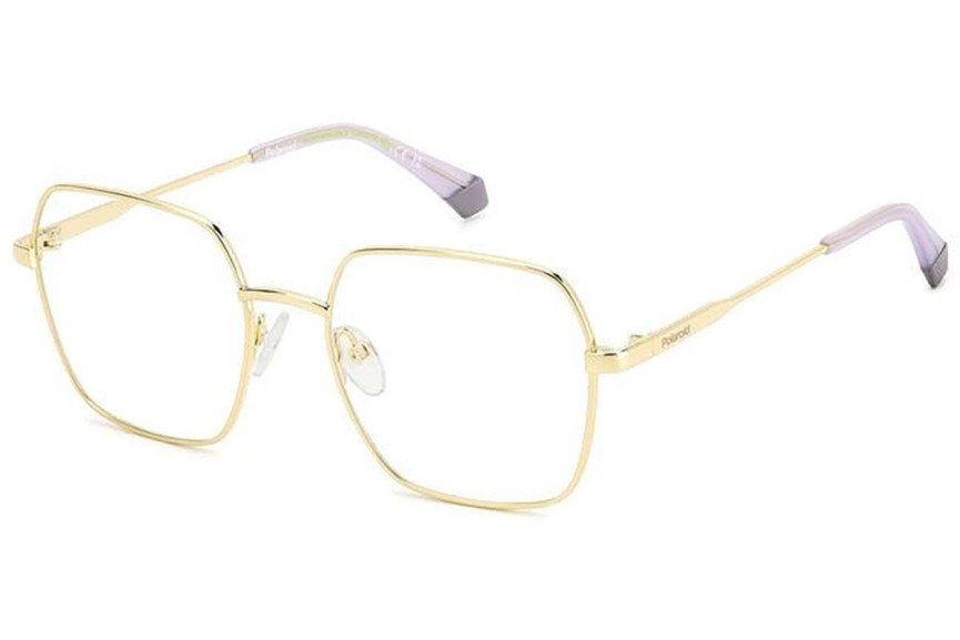 Glasses Polaroid PLDD530 J5G Rechteck Gold