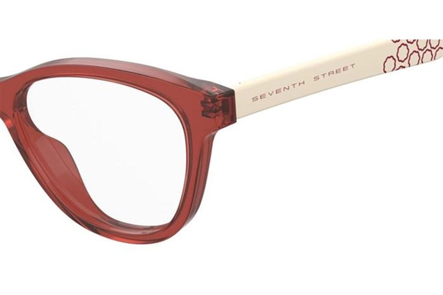 Brillen Seventh Street S337 8CQ Cat Eye Rot