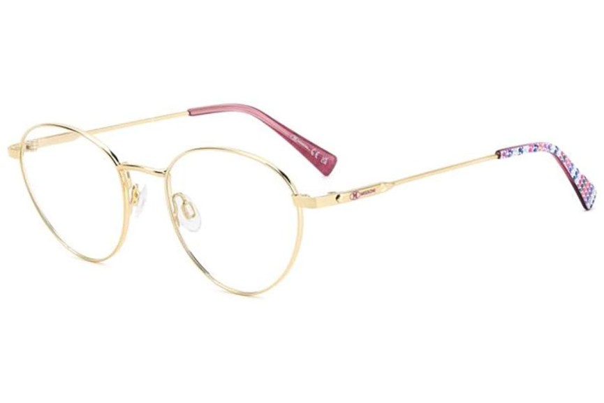 Glasses M Missoni MMI0184 J5G Rund Gold