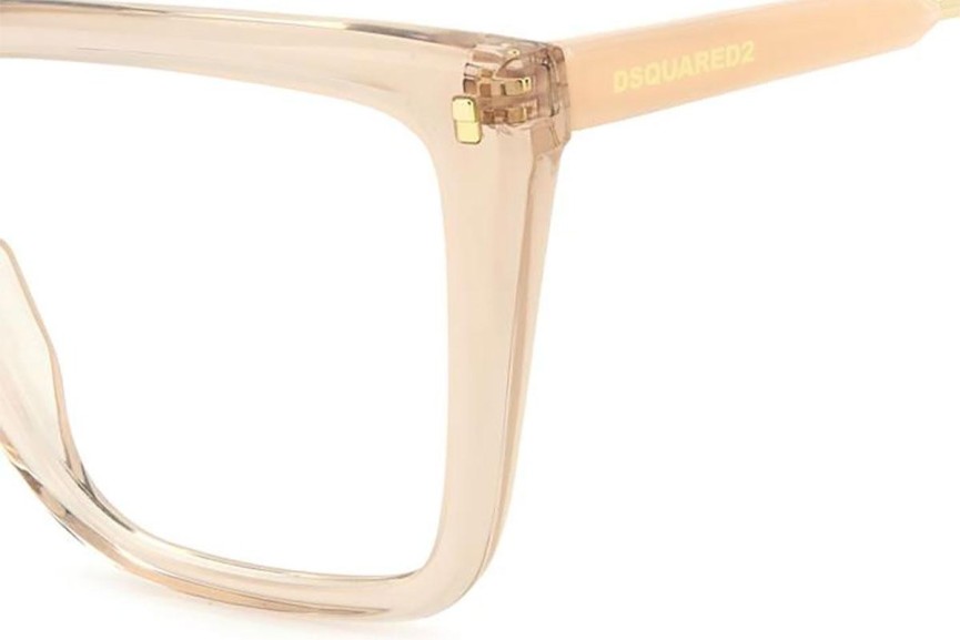 Glasses Dsquared2 D20136 35J Rechteck Beige