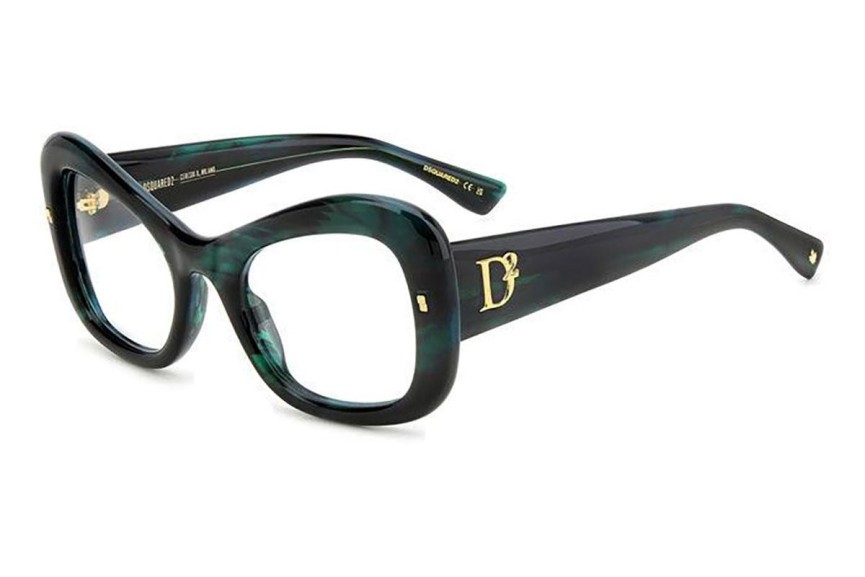 Glasses Dsquared2 D20138 6AK Quadratisch Grün