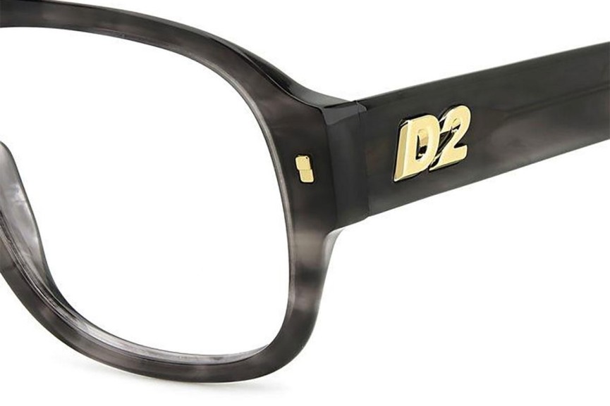 Brillen Dsquared2 D20125 2W8 Flat Top Grau