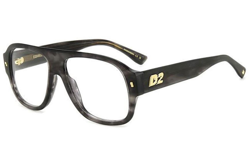 Brillen Dsquared2 D20125 2W8 Flat Top Grau