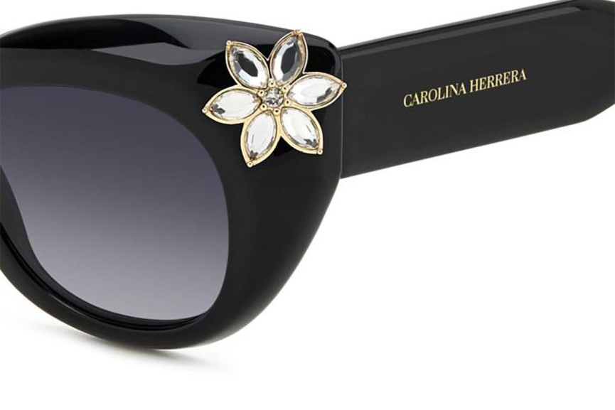 Sonnenbrille Carolina Herrera HER0215/S 807/9O Cat Eye Schwarz