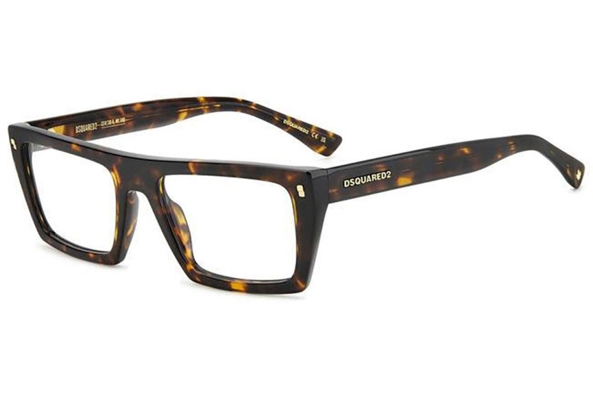 Glasses Dsquared2 D20130 086 Flat Top Havanna