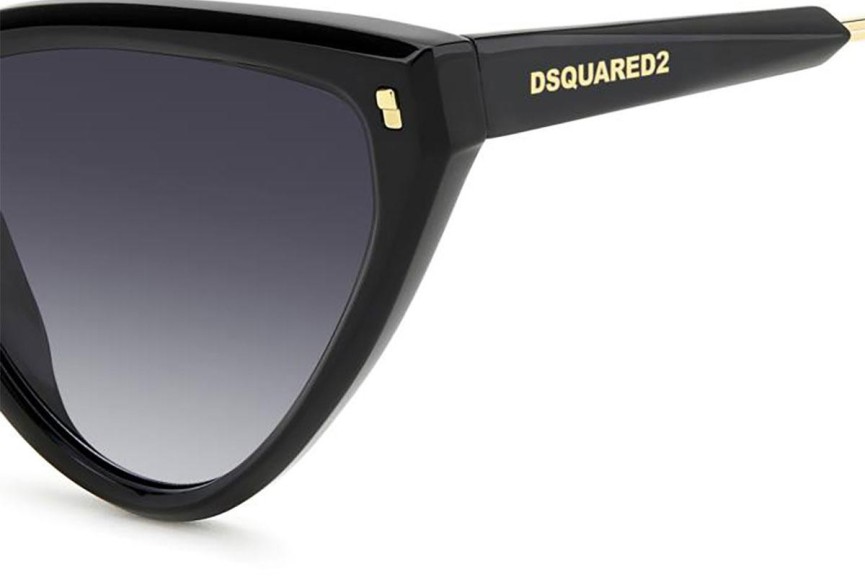 Sonnenbrille Dsquared2 D20134/S 807/9O Cat Eye Schwarz