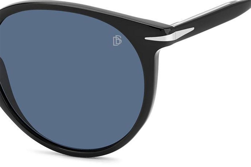 Sonnenbrille David Beckham DB1139/S 807/KU Rund Schwarz