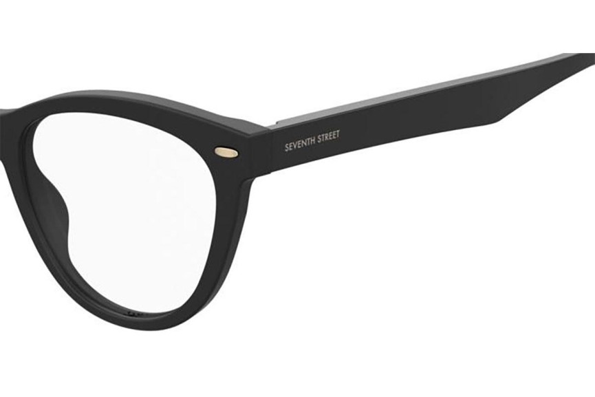 Glasses Seventh Street 7A598 807 Cat Eye Schwarz