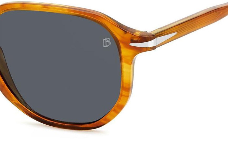 Sonnenbrille David Beckham DB1140/S KVI/IR Rechteck Braun