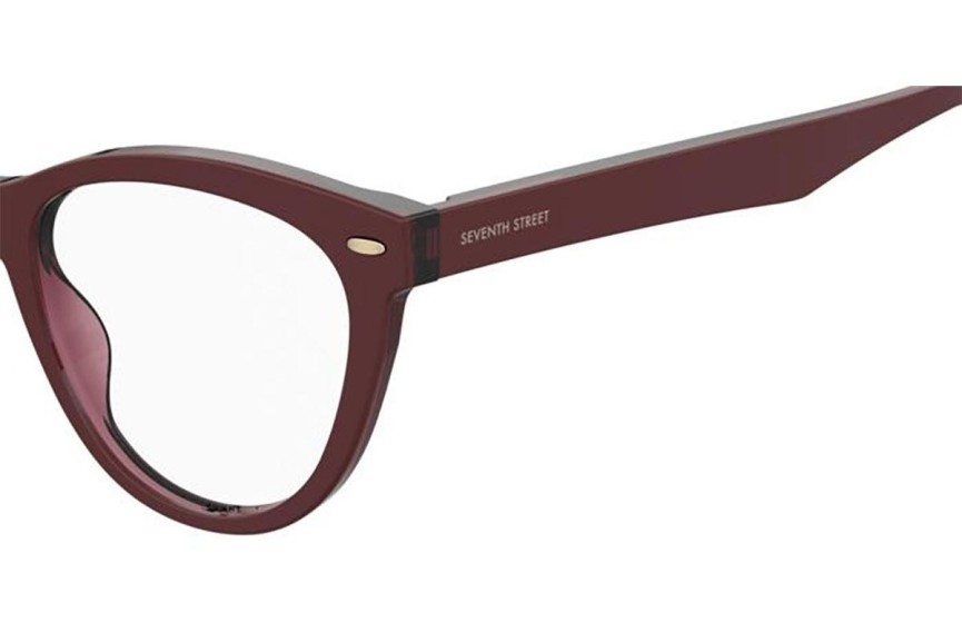 Brillen Seventh Street 7A598 LHF Cat Eye Rot