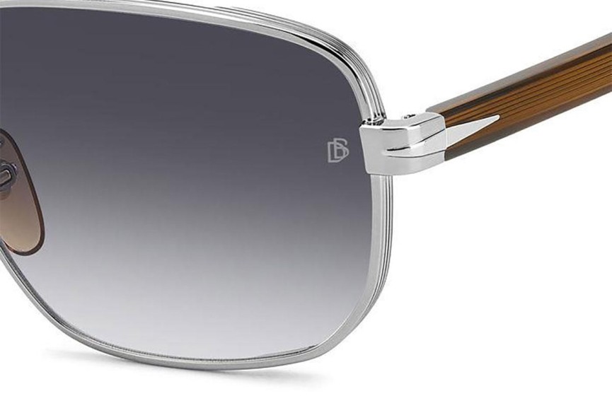 Sonnenbrille David Beckham DB7121/G/S WIJ/9O Rechteck Grau