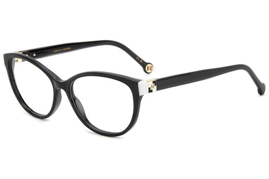 Glasses Carolina Herrera HER0240 80S Cat Eye Schwarz