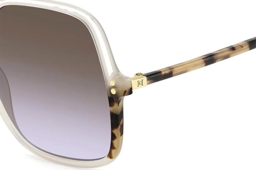 Sunglasses Carolina Herrera HER0244/S SZJ/QR Quadratisch Weiß