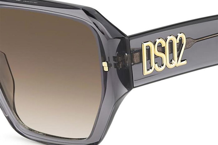 Sunglasses Dsquared2 D20128/S KB7/HA Flat Top Grau